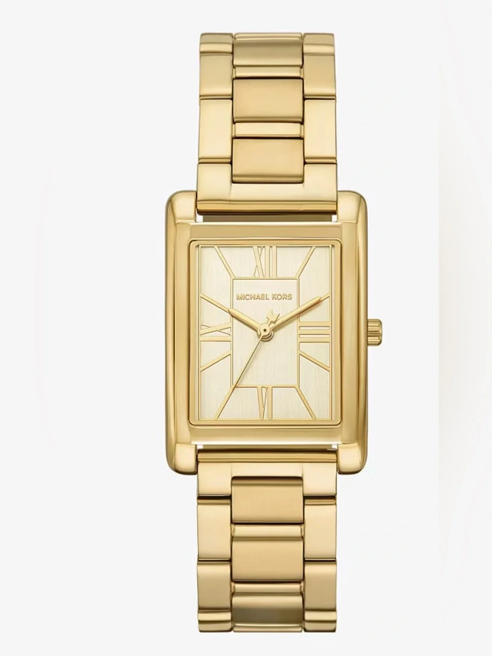 Michael Kors Essex Gold-Tone Stainless Steel Watch, 26x36mm